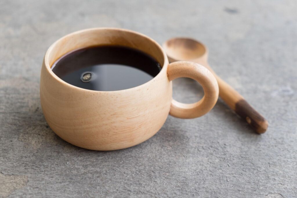 black coffee
