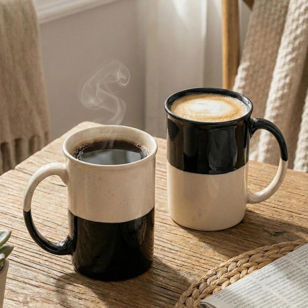 milk or black coffee
